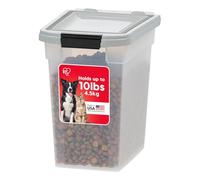 IRIS USA, Inc. 500085 - Recipiente hermético para alimentos para mascotas, 12.75 cuartos de galón, color gris