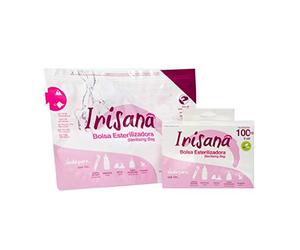 Irisana 72.Ir43 - Bolsa Esterilizadora Para Microondas, Blanco, 5 Unidades