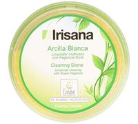 Irisana - Arcilla Blanca - 400 g - Con 1 Esponja - Limpiar, Abrillantar, Desengrasar y Eliminar la Cal - Borrador Mágico para Todo Tipo de Superficies