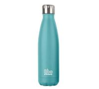 Irisana - Botella de Agua de Acero Inoxidable - 750 ml - Azul - 8,5 x 8,5 x 32 cm - Funda de Neopreno - Para Bebidas Calientes y Frías - Colección Bbo