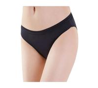 Irisana - Braga Menstrual - Color Negro - Talla 2XL - Algodón Orgánico y Bambú - Flujo Medio y Abundante - Ideal para Pérdidas de Orina - Transpirable
