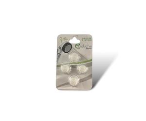 Irisana - Filtros para Ecoducha - 2 Packs de 4 Unidades - Compatible con Ecoducha Irisana IR15 - Retiene Sedimentos e Impurezas