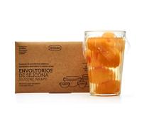 Irisana - Tapas de Silicona Ajustables para Cocina - Pack de 4-4 Tamaños - Envoltorio Porta Bocadillo Transparente - Protección Reutilizable sin BPA