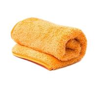 Irisana - Toalla de Baño Microfibra - Naranja - 80 x 40 cm - Tacto Suave y Delicado - Sin Soltar Pelusas - Ligera y Resistente - Gran Capacidad Secado