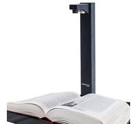 IRIScan Desk escáner de documentos, escáner de libros - v7Bus: 4K UltraHD | 24MP | 600dpi | escáner portátil | ver | documento camera |OCR|IA aplanamiento| escaneo automático | borrado dedos |Win Mac