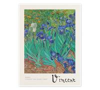 Irises Póster de Vincent van Gogh 50 x 70 cm Cuadros Decoración para la pared