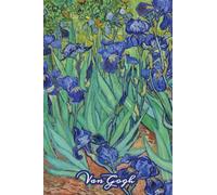 Irises Van Gogh Note Book: Hardcover Journal Notebook Diary with Dot Grid, Lined, Blank Vintage Paper for Writing Drawing Journaling