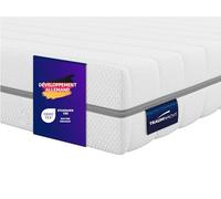 Irisette Colchón Smart 2 en 1 Espuma Fría 7 Zonas, Stiftung Warentest 1,9 (02/2024), Dureza Duo H3 y H4, 90 x 200 cm, Certificado Öko-Tex