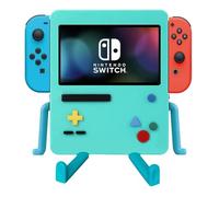 IRISFLY Soporte para Accesorios de Nintendo Switch, Soporte portátil USB para Nintendo Switch OLED, Bonita decoración (Azul)