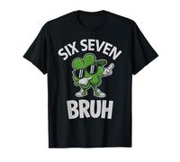 Irish 67 Bruh St Patrick Joke Gen Alpha Z Sigma Six Seven Camiseta