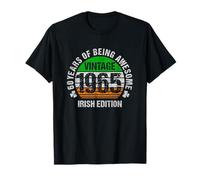 Irish American 60th Birthday Vintage 1965 Edición irlandesa Camiseta