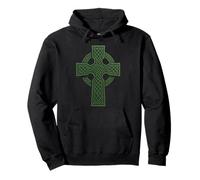 Irish Christian Celtic Cross - Celtic Knot Sudadera con Capucha