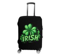Irish Clover - Funda para equipaje de viaje, lavable, antiarañazos, protector de maleta, Estilo:, S
