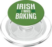 Irish I Was Baking - Divertido Regalo para Panadero del día de San Patricio PopSockets PopGrip para MagSafe