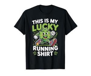 Irish Lucky Running This Is My Lucky Running St Patricks Day Camiseta