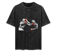 Irish Micky Ward Vs Arturo Gatti Fight Boxing Fan Mens T-Shirt Casual Cotton Unisex Black Tees Tops L