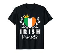 Irish Princess Ireland Flag Proud Irish Girl Camiseta