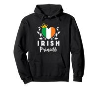 Irish Princess Ireland Flag Proud Irish Girl Sudadera con Capucha