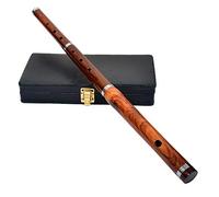 Irish Professional - Flauta en D con estuche rígido de 58,4 cm de largo, 3 piezas de acabado natural