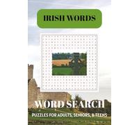 Irish Puzzle Book: Word Searches with Easy to Read Print about Ireland,Irish Traditions, Irish Culture and More | 6x9 inches, 110 pages | 50+ Puzzles ... Break, Screen Free Time, and Cozy Times