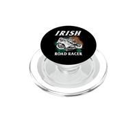 Irish Road Racer Motocicleta Motorsport Rider Fans Carreras Rápidas PopSockets PopGrip para MagSafe