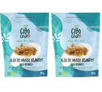 Irish Sea Moss Gel Orgánico - 50g. Musgo Marino o de Mar Irlandes. Irish Seamoss Organic. Utilizado como Espesante o para Sushi. Rica en Yodo. Condrus Chrispus. (Paquete de 2)
