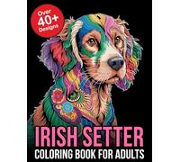 Irish Setter Coloring Book for Adults