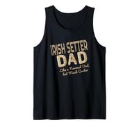 Irish Setter Dad es más Guay Que un papá Normal Irish Setter Dad Camiseta sin Mangas