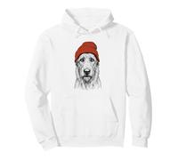 Irish Wolfhound Beanie Dog Lover Sudadera con Capucha