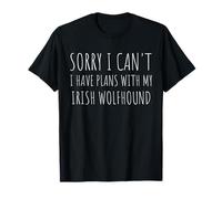 Irish Wolfhound Funny Dog Lover Camiseta