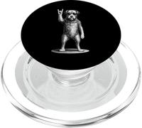 Irish Wolfhound, música Rock, Retro, Vintage, Amante de los Perros PopSockets PopGrip para MagSafe
