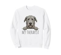 Irish Wolfhound My Therapist Dog Lover Sudadera