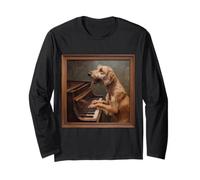 Irish Wolfhound Piano Dog Manga Larga
