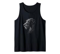 Irish Wolfhound Portrait Dog Lover Camiseta sin Mangas