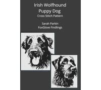Irish Wolfhound Puppy Dog Cross Stitch Pattern