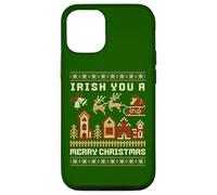 Irish You A Merry Christmas Feo Carcasa para iPhone 12/12 Pro