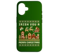 Irish You A Merry Christmas Feo Carcasa para iPhone 16