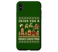 Irish You A Merry Christmas Feo Carcasa para iPhone XS MAX