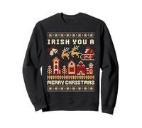 Irish You A Merry Christmas Feo Sudadera