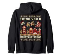 Irish You A Merry Christmas Feo Sudadera con Capucha