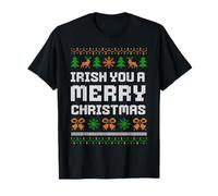 Irish You Feliz Navidad Camiseta