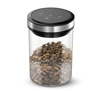 Irishom Botes de café al vacío con Tapas herméticas 33Кра Frasco de Almacenamiento con Pantalla táctil con Apagado automático y vacío 1.6L/54oz Recipiente de Almacenamiento al vacío