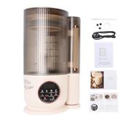 Irishom Máquina para Hacer Leche de Nueces de 1,5 L con 12 Cuchillas de Acero Inoxidable, Inicio Retardado de Ebullición, Mantener Caliente, Limpieza Automática, Licuadora de (Enchufe europeo 220V)