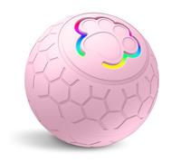 Irishom Pelota de juguete para mascotas - Juegos interactivos para perros Jolly Ball Pelota de Pastor para perros - Diseño de doble modo resistente y seguro puerto de carga impermeable IP54