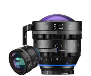 Irix Cine - Lente rectilínea Ultra Gran Angular T4.3 de 11 mm Compatible con Sony E-Mount