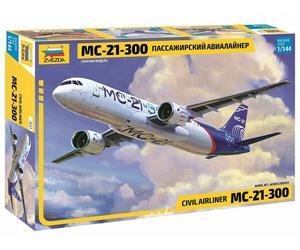 Irkut Mc-21 Avión Civil 1:144 Kit De Modelo De Plástico ZVEZDA