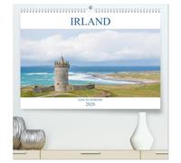 Irland - Eine Rundreise (hochwertiger Premium Wandkalender 2026 DIN A2 quer), Kunstdruck in Hochglanz: Der Kalender nimmt Sie mit auf eine Rundreise ... sowie imposante historische Bauten.