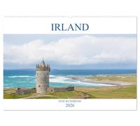 Irland - Eine Rundreise (Wandkalender 2026 DIN A2 quer), CALVENDO Monatskalender: Der Kalender nimmt Sie mit auf eine Rundreise quer durch Irland und ... sowie imposante historische Bauten.