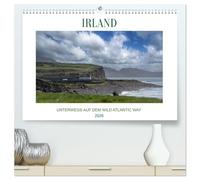 Irland - Unterwegs auf dem Wild Altantic Way (hochwertiger Premium Wandkalender 2026 DIN A2 quer), Kunstdruck in Hochglanz: Dieser Kalender nimmt dich ... der Welt - den Wild Atlantic Way.