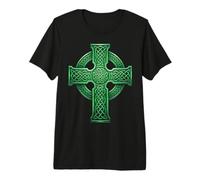 Irlanda Cruz Celta Irlandesa Cristiana Celta Escocesa Camiseta Premium